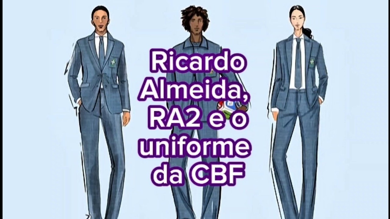 Ra2 Ricardo Ricardo Almeida, RA2 e o uniforme da CBF - YouTube
