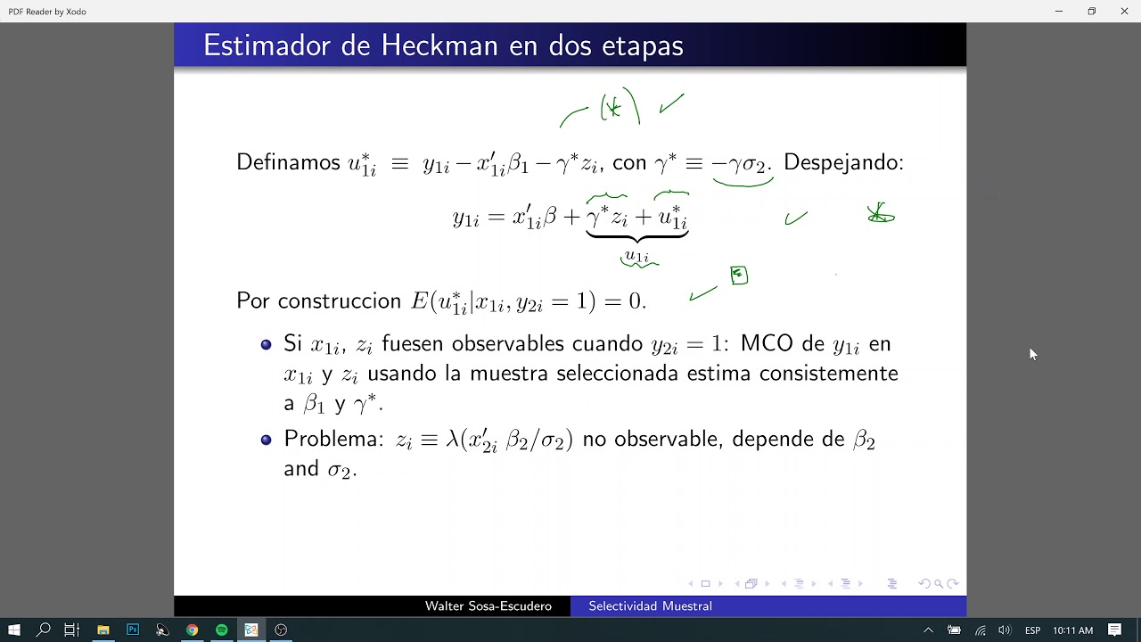 Metodo de Heckman YouTube