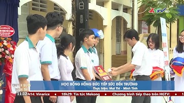 Trao học bổng "Hồng Đức tiếp sức đến trường" năm 2022 tại các điểm trường THPT | Hệ thống Hồng Đức