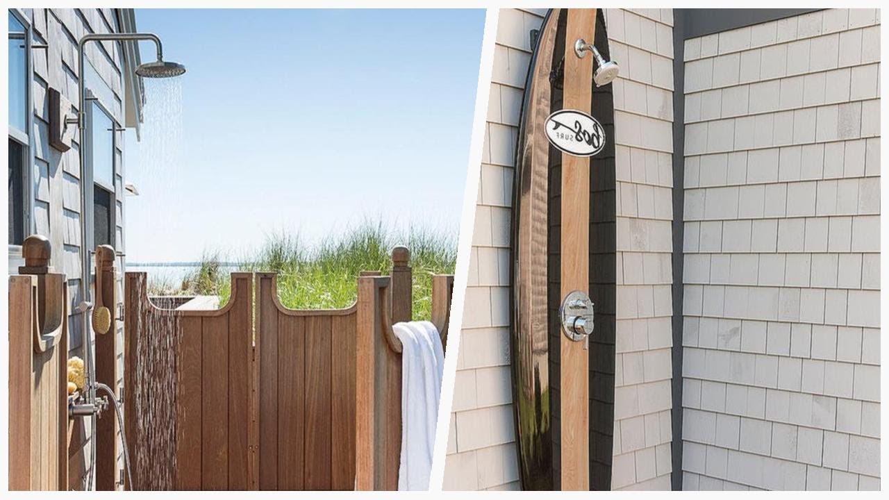 75 Coastal Outdoor Shower Deck Design Ideas You'll Love 😊 YouTube