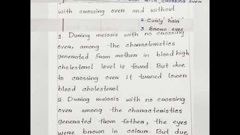 Biology assignment HSC