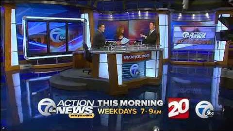 WXYZ 7 Action News This Morning In Studio Bumper 10/6/14