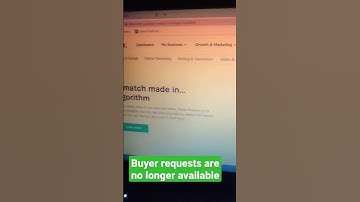 buyer requests are no longer available in Fiverr