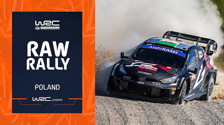 Best of RAW Action | WRC ORLEN 80th Rally Poland 2024
