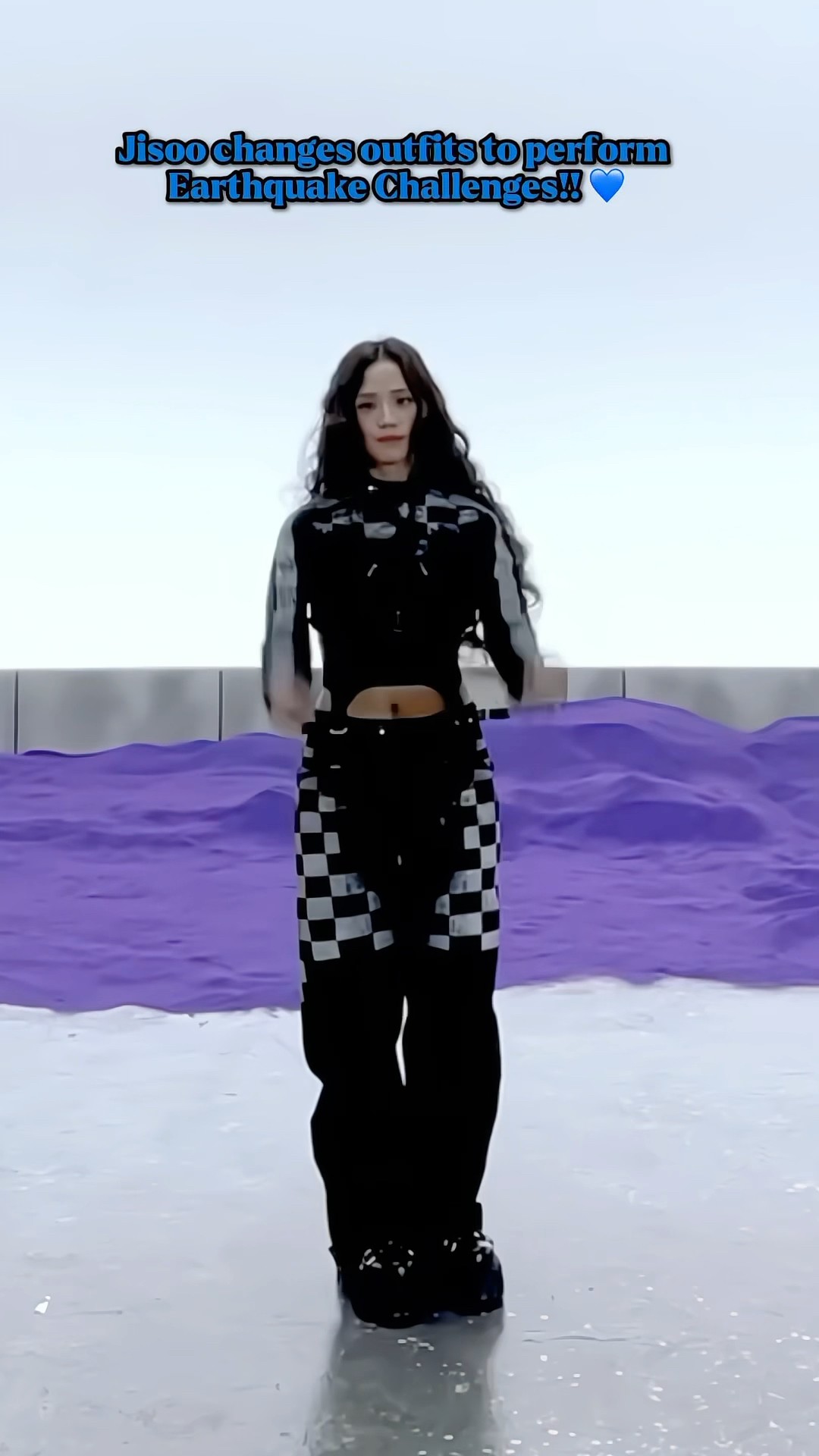 Challenge Earthquake with Jisoo!! #blackpink #jisoo