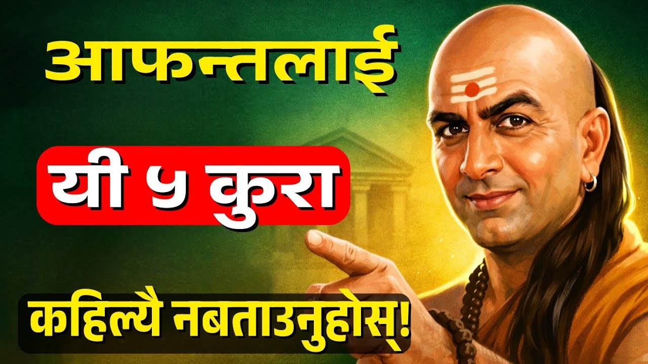 आफन्तलाई कहिल्यै यी ५ कुरा नबताउनुहोस्, नत्र जीवन बर्बाद हुन्छ | चाणक्य नीति
