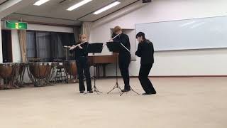 フルート三重奏　高橋宏樹 作曲　『月明かりの照らす 3 つの風景』