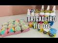 Brigadeiro Tie Dye  | Com @Confeitaria Refinada