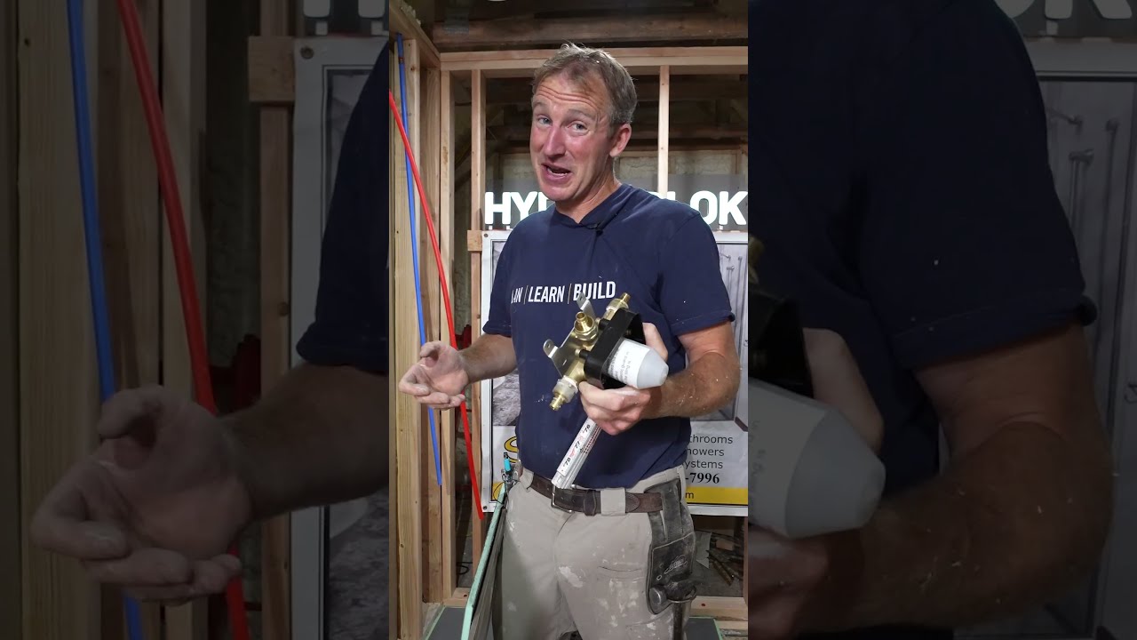 Setting A Shower Valve For Tile