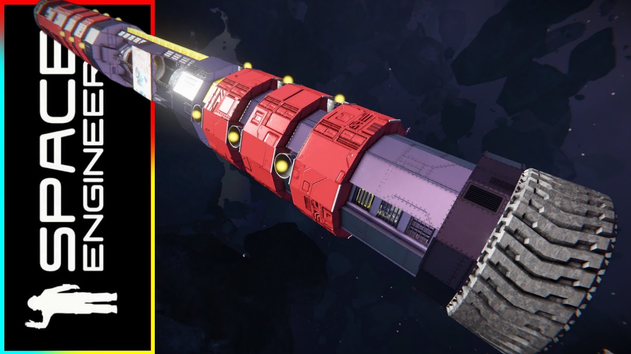 The Empokampia Long Cargo Ship! - Space Engineers