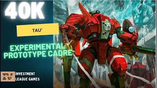 NEW TAU: Experimental Prototype Cadre 2k list overview
