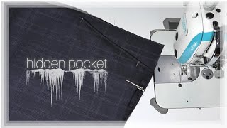 Velcro and Hidden Pockets DIY - Stop pick-pocketing and loss