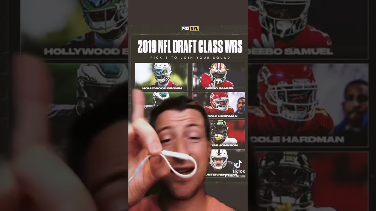 The 2019 WR draft class. Who you picking for your top 3?! nfl nfldebate YouTube