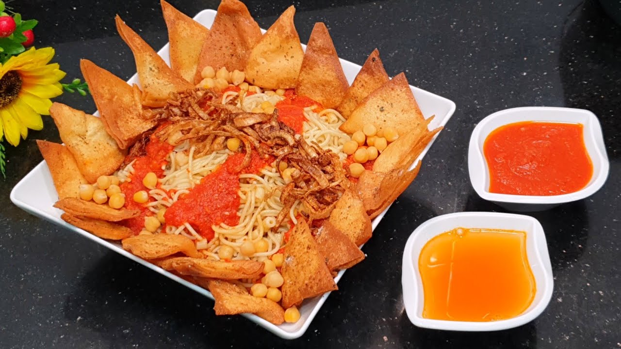 المكون السحري إللى هايغير رأيك فى الكشري 😋الكشري المصرى بكل التفاصيل اللى هتخليك دايمآ تعملية كدا