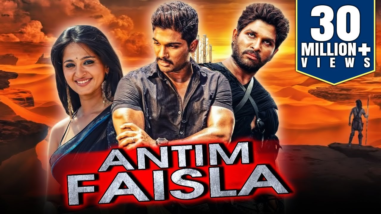 "Allu Arjun" Blockbuster Telugu Hindi Dubbed Movie "Antim Faisla