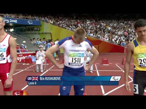 Men's 100m T36 - Beijing 2008 Paralympic Games