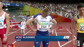 Men's 100m T36 - Beijing 2008 Paralympic Games screenshot 4