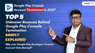 Top 5 Reasons Google Play Console Accounts Are TERMINATED in 2025 (And How to Avoid It!)