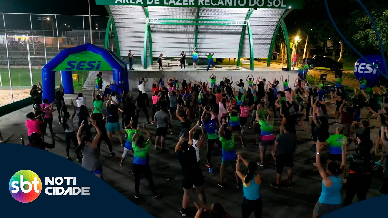 Hora de sair do sedentarismo: projeto SESI na pista oferece aulas de treino funcional e corrida