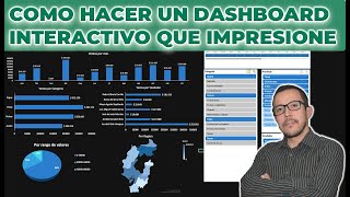 Como hacer un #DASHBOARD #DINAMICO en #EXCEL para impresionar a TU JEFE