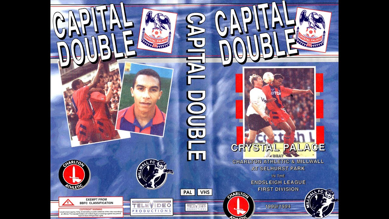 Capital Double Part 2 - Crystal Palace 1 - 0 Millwall 9th April 1994