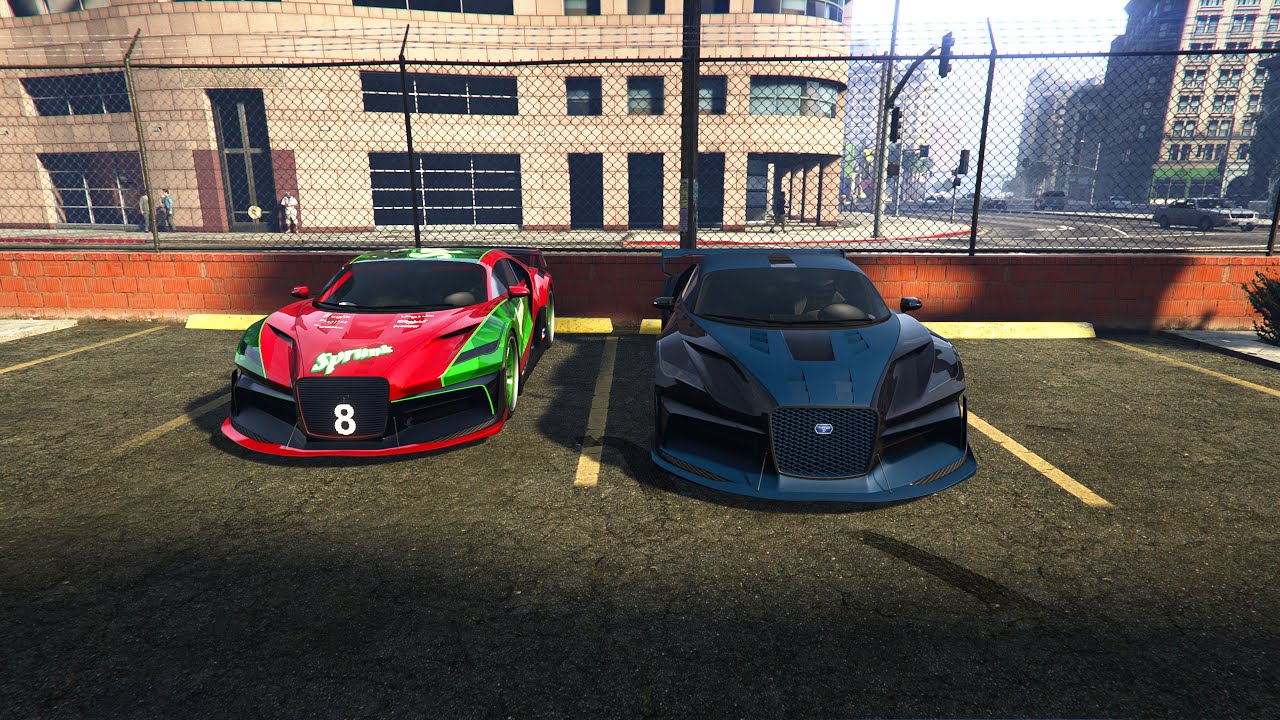 GTA V ONLINE CAR BUILD BATTLE TRUFFADE THRAX