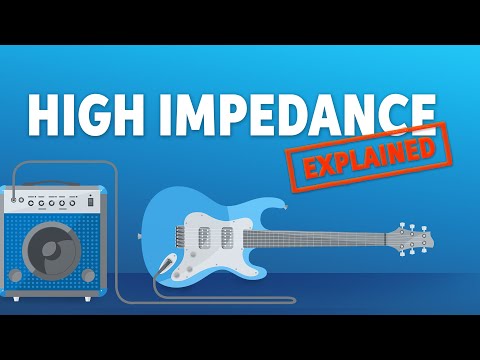 Video: Je vstupní impedance vysoká?