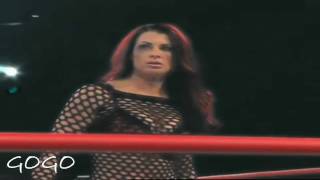 GOGO//TNA FACE KNOCKOUTS//PAINTING SHADOW