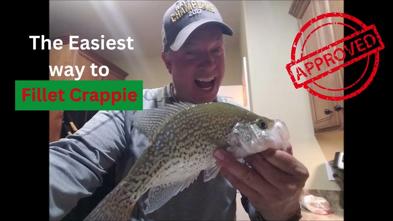 Easiest Way to Fillet Crappie YouTube