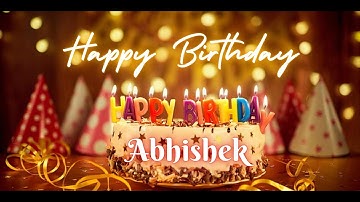 Abhishek Happy Birthday | Birthday Songs with name | Birthday Reel | Janmdin | #Ad4beloved