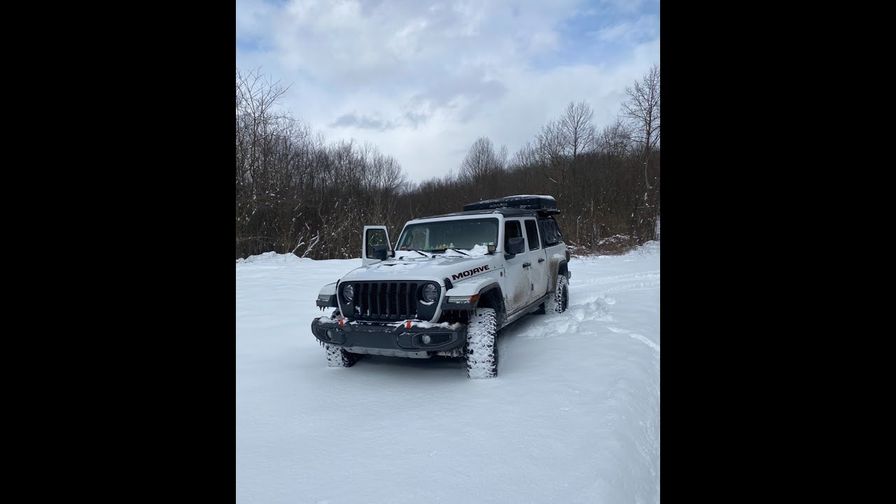 Snowy Overland Adventure:  Conquering Cold Trails with Fireside Lunch