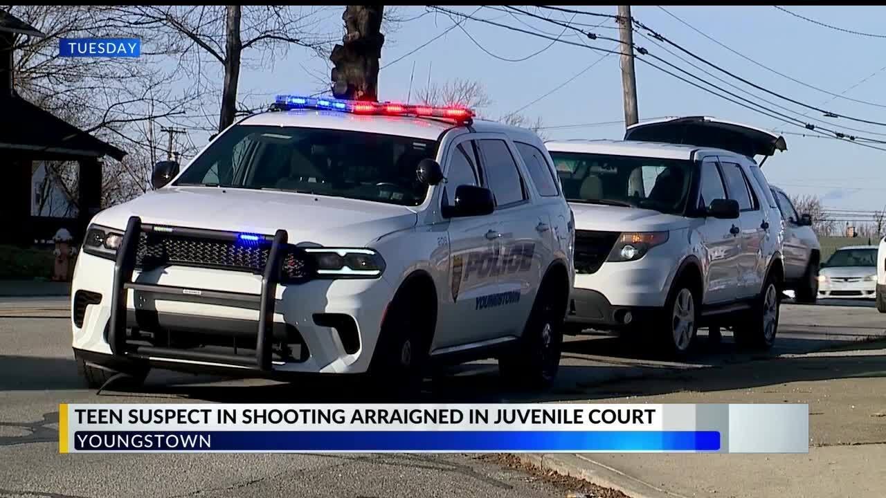 Teen suspect in shooting arraigned in juvenile court - YouTube