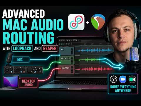 Advanced Mac Audio Routing with Loopback and Reaper