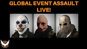 The Division - Global Event Assault Live! Commendation Completions