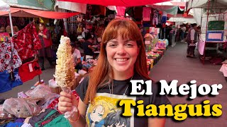 Explorando un Tianguis en México por Primera Vez ¡Increíble Experiencia!
