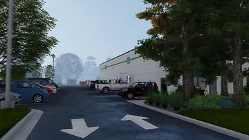 Commercial Building Exterior Rendering Produced with Sketchup and Lumion