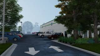 Commercial Building Exterior Rendering Produced with Sketchup and Lumion