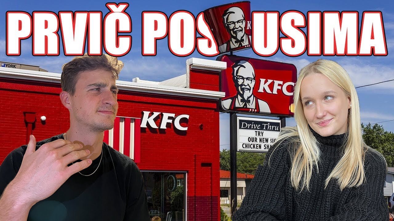 PRVIČ SMA POSKUSILA KFC!