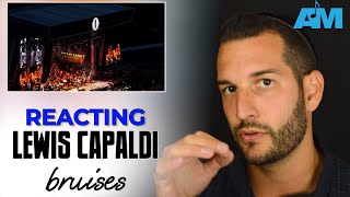 VOCAL COACH reacts to LEWIS CAPALDI singing BRUISES