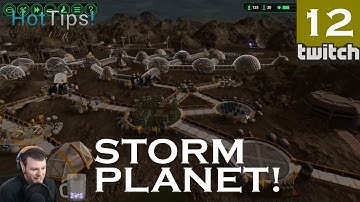 Planetbase STORM PLANET - Part 12 - Power Crisis - Let
