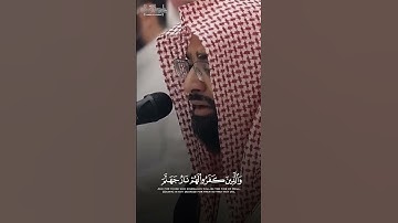 وَقالُوا الحَمدُ لِلَّهِ الَّذي أَذهَبَ عَنَّا الحَزَنَ ﴾ - تلاوة باكية للشيخ #ناصر_القطامي