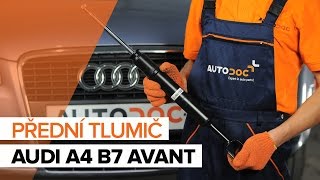 Jak vyměnit Tlumič на AUDI A4 Avant (8ED, B7) - online zdarma video