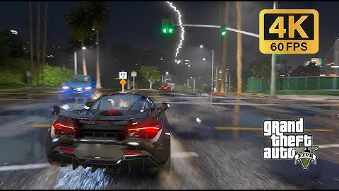 4k@60fps | GTA 5 | Ray Tracing Lighting Enhancement | Next-Level Graphics Mod | RTX 3070