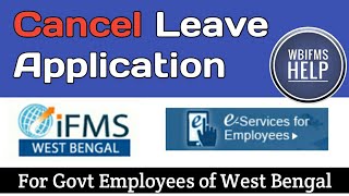 How to Cancel Leave Application for WB Govt Employees screenshot 4