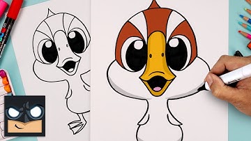 How To Draw Brightbill | The Wild Robot