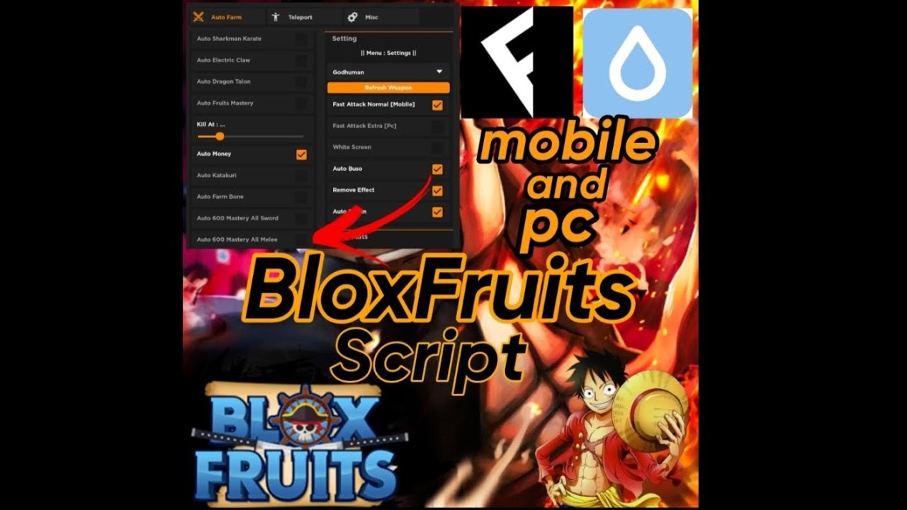 Blox Fruits Script  WINNABLE HUB, OVER 100+ FEATURES! – KEY