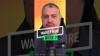 MUST ADD waiver wire adds for fantasy football week 7 #fantasyfootball #week7 #waiverwire