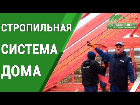 Крыша каркасного дома своими руками