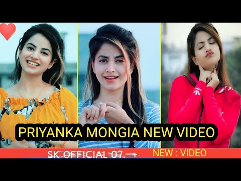 Priyanka Mongia Best Snack Video | Priyanka mongia tiktok video | Priyanka Mongia Mx Takatak Video |