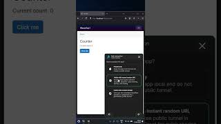 Test webhooks on localhost (public URL)
